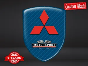 Mitsubishi Bannières Pare-Brise Tuning Pro Personnalisables